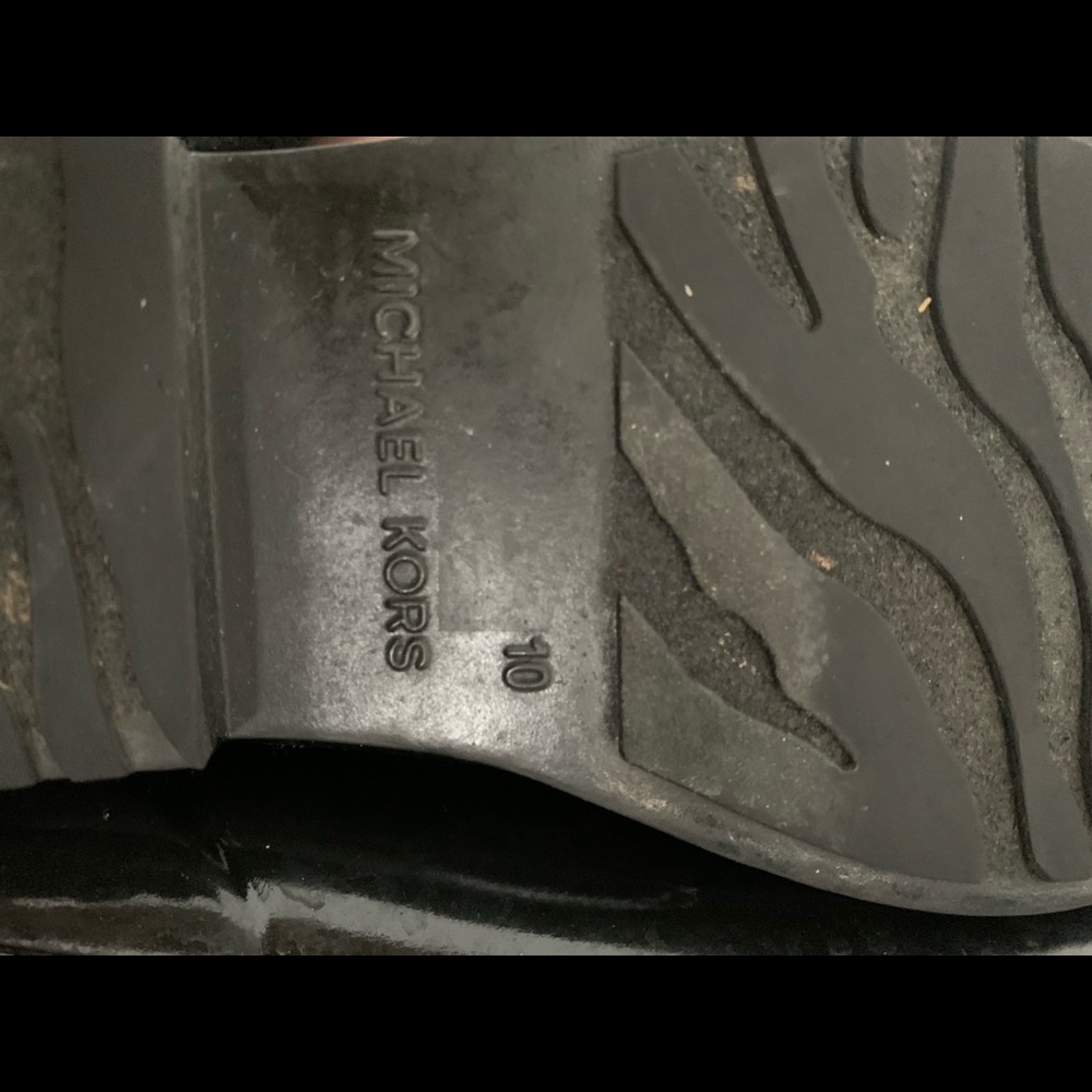 Black Michael Kors Rainboots - Picture 3 of 3